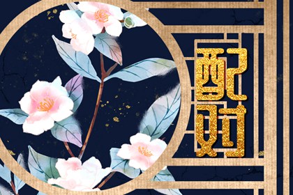 己土女癸水男 相見恨晚有緣有分